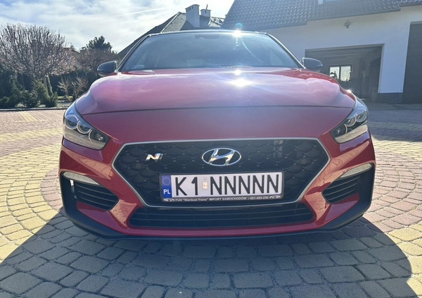 Hyundai i30 N cena 115777 przebieg: 64000, rok produkcji 2020 z Barcin małe 742